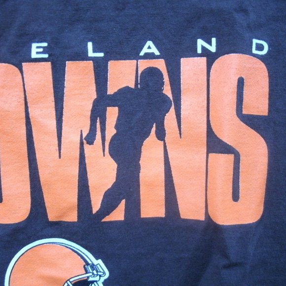 Cleveland Browns Football Long Sleeve T-Shirt NFL Size M - Picture 6 of 16